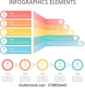 Presentation business infographics template. Vector illustration.
