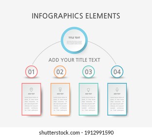 Presentation business infographics template. Vector illustration.
