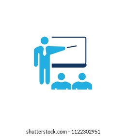 Presentation Business Logo Icon Design