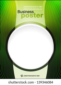 Presentation of business poster. Flyer design content background. Design layout template
