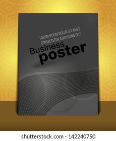 Presentation of business poster. Flyer design content background. Design layout template