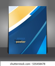 Presentation of business poster. Flyer design content background. Design layout template 