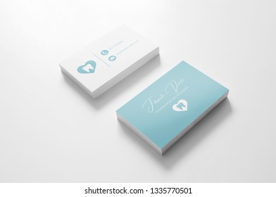 Presentation card for dentistry students