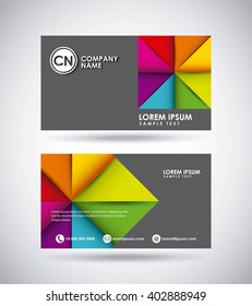 presentation card design 