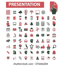 Präsentation, Diagramm, Diagramm, Wachstumssymbole, Zeichen, Vektorkonzept gesetzt Infografiken, Mobil, Website, Anwendung
