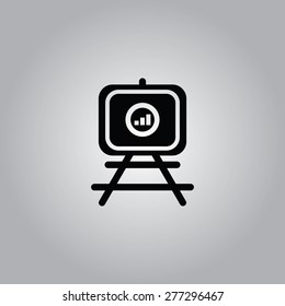 Presentation Chart Icon.