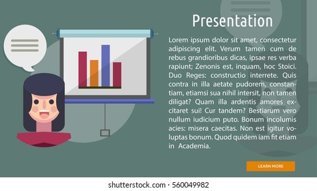 Presentation Conceptual Banner