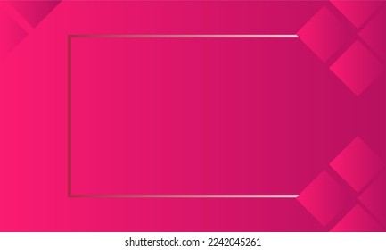 Presentation cover template background in viva magenta