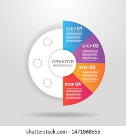 Presentation Creative Business Infographic Element Template Vector