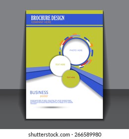 Presentation design content background, business poster. Design layout template