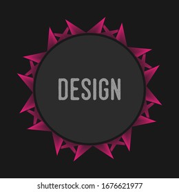 presentation design with the music style