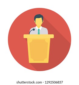 presentation   dice  podium  