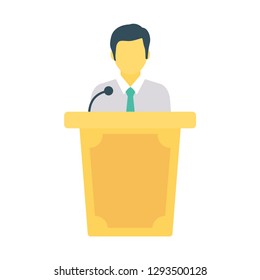 presentation   dice  podium  