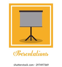 Presentation digital design, vector illustration eps 10