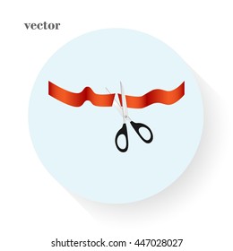 Presentation Flat icon on white background.