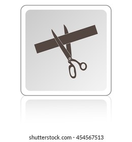 Presentation Flat icon on white background.