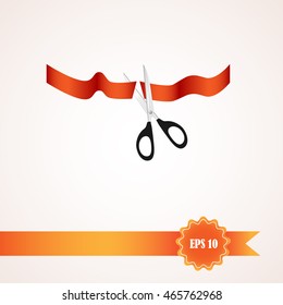 Presentation Flat icon on white background.