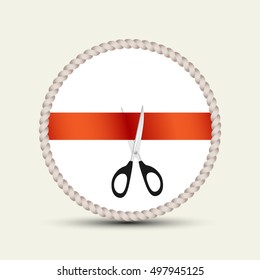 Presentation Flat icon on white background.