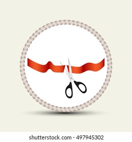 Presentation Flat icon on white background.