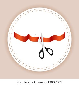 Presentation Flat icon on white background.