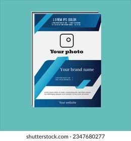 Präsentationsflyer, Unternehmen und Unternehmen 