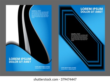 presentation of flyer design content background 