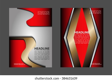 presentation of flyer design content background