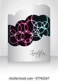 presentation of flyer design content background