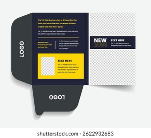 Modelo de design da pasta de apresentação. Design criativo colorido e vetorial abstrato