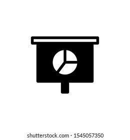 presentation glyph icon black and white