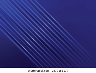 Presentation graphics dark blue line background. vector illustration 