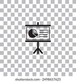 presentation icon , business icon vector