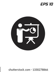 presentation icon , bussines icon