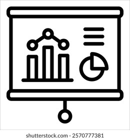 Presentation Icon Element For Design