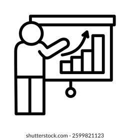Presentation Icon Element for Design