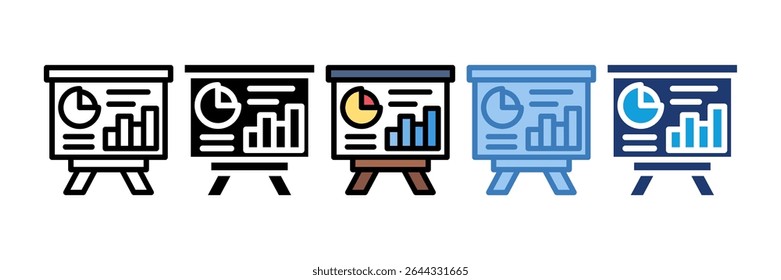 Presentation Icon Element For Design