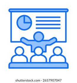 Präsentationssymbolelement für Design