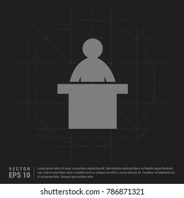 Presentation Icon - EPS 10