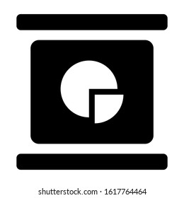 presentation icon isolated sign symbol vector illustration - high quality black style vector icons
