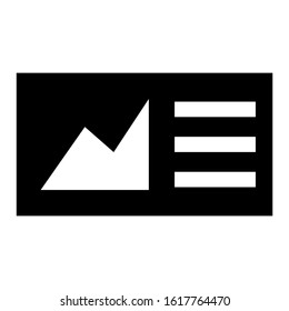 presentation icon isolated sign symbol vector illustration - high quality black style vector icons
