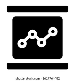 presentation icon isolated sign symbol vector illustration - high quality black style vector icons
