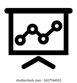presentation icon isolated sign symbol vector illustration - high quality black style vector icons
