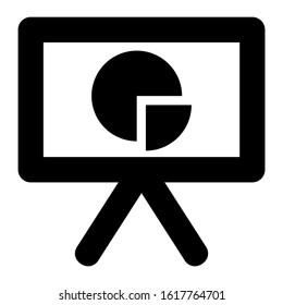 presentation icon isolated sign symbol vector illustration - high quality black style vector icons
