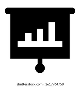 presentation icon isolated sign symbol vector illustration - high quality black style vector icons
