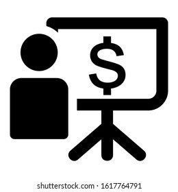 presentation icon isolated sign symbol vector illustration - high quality black style vector icons
