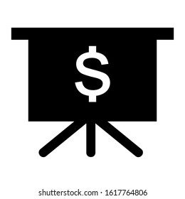 presentation icon isolated sign symbol vector illustration - high quality black style vector icons
