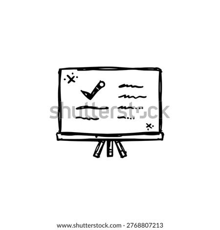 Presentation icon logo design. Teaching presentation sign and symbol. Speaker presentation icon. Business education webinar.