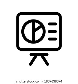 presentation icon or logo isolated sign symbol vector illustration - high quality black style vector icons
