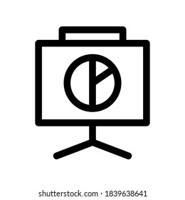 presentation icon or logo isolated sign symbol vector illustration - high quality black style vector icons
