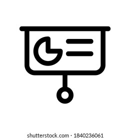 presentation icon or logo isolated sign symbol vector illustration - high quality black style vector icons
